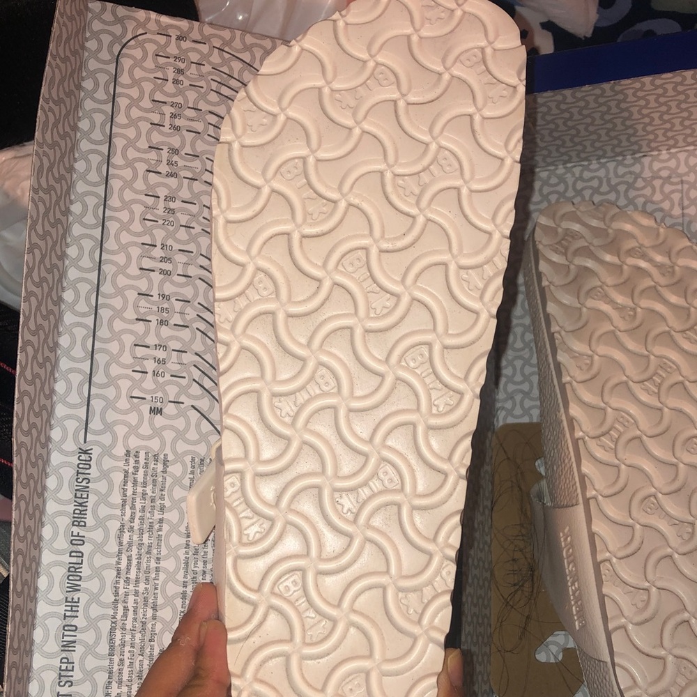 Birkenstock White Thong Sandals - Picture 4 of 5
